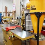 dust collector and large jointer in the shop