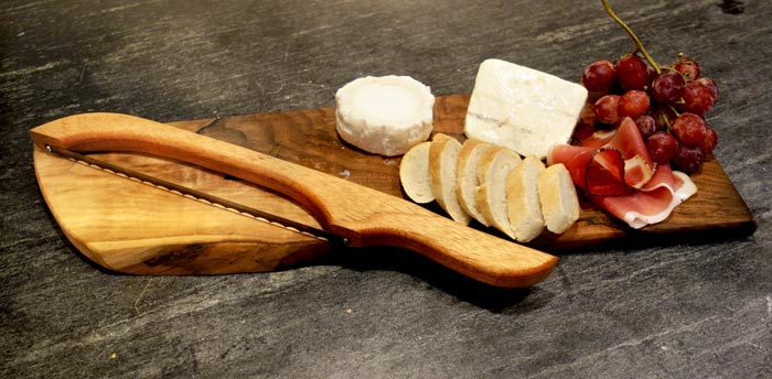 Make a Live Edge Charcuterie Board and Bread Knife - The Woodworkers Club