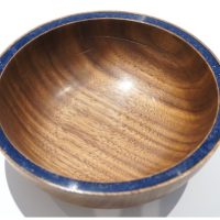 Turning a Bowl with an Inlay Rim using Carbide-Tipped Tools