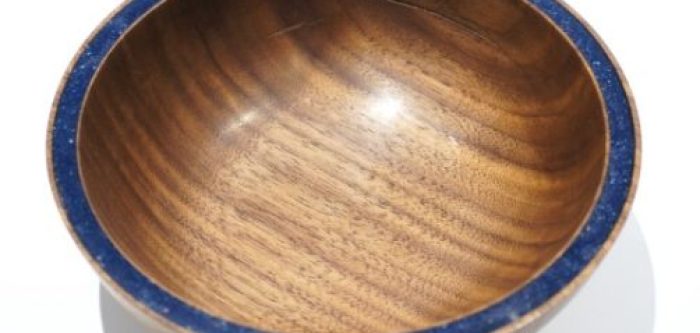 Turning a Bowl with an Inlay Rim using Carbide-Tipped Tools