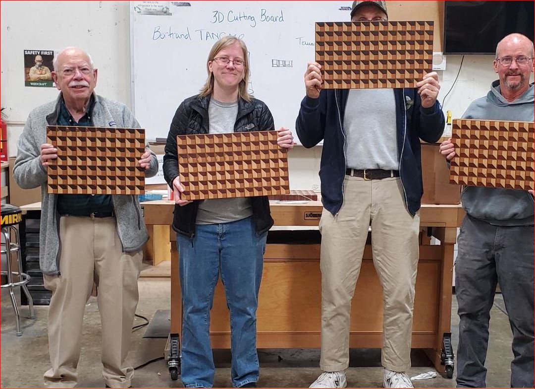 3D Pattern Cutting Board for French Language Speakers