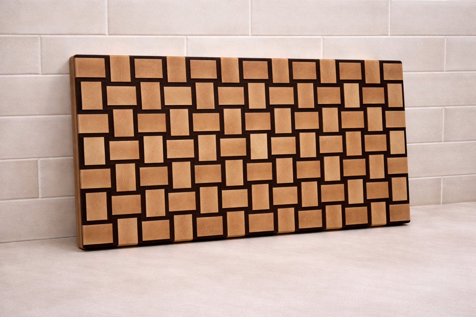 Weave End-Grain Cutting Board