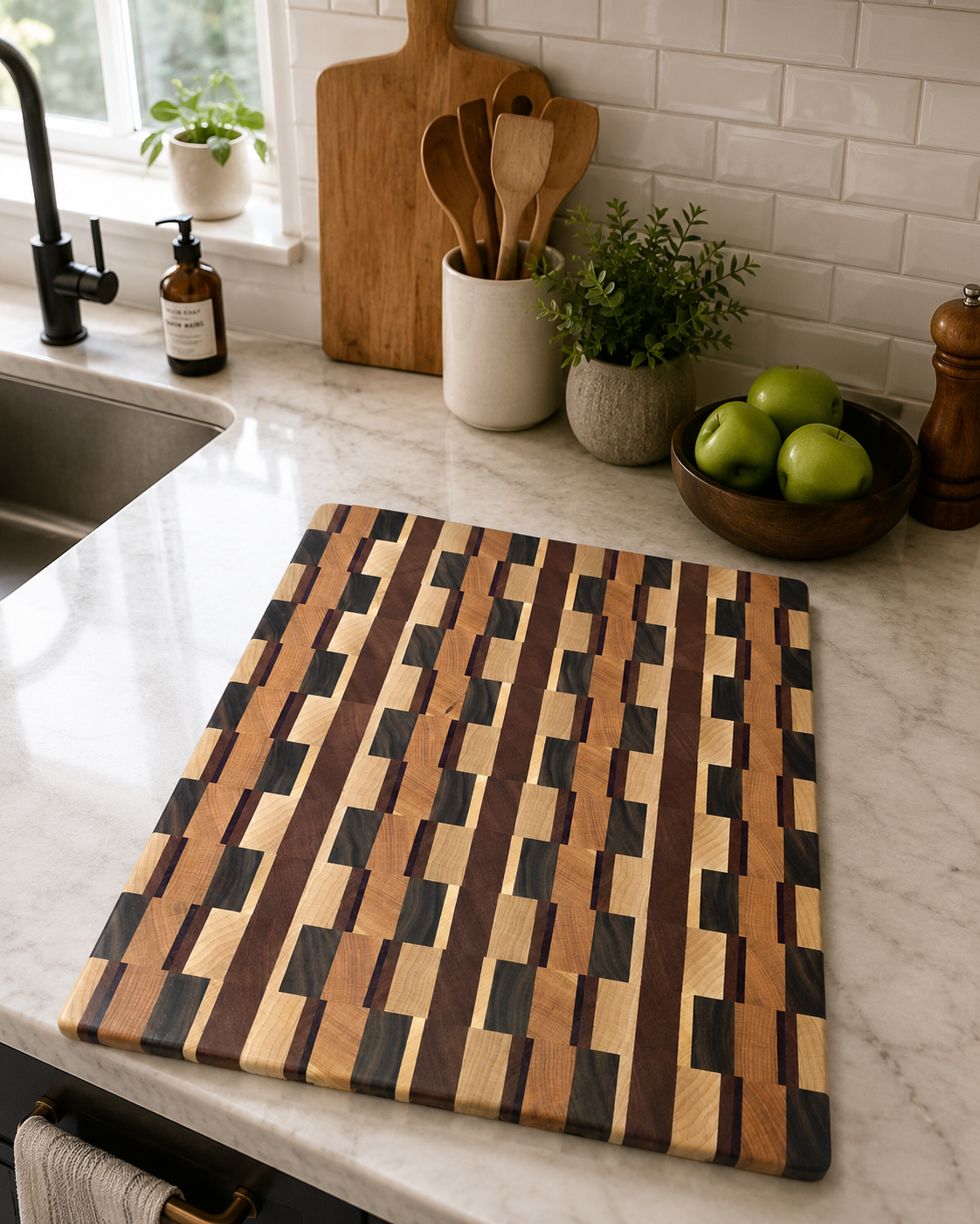 End Grain Cutting Board